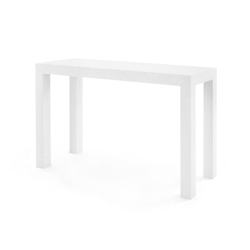 Parsons Console Table - Chiffon White