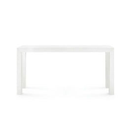 Parsons Large Console - Chiffon White