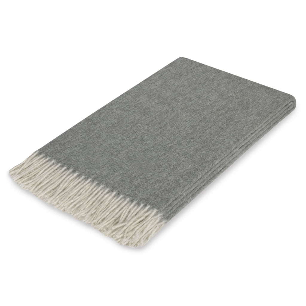 Lusuosso Cashmere Throw Charcoal