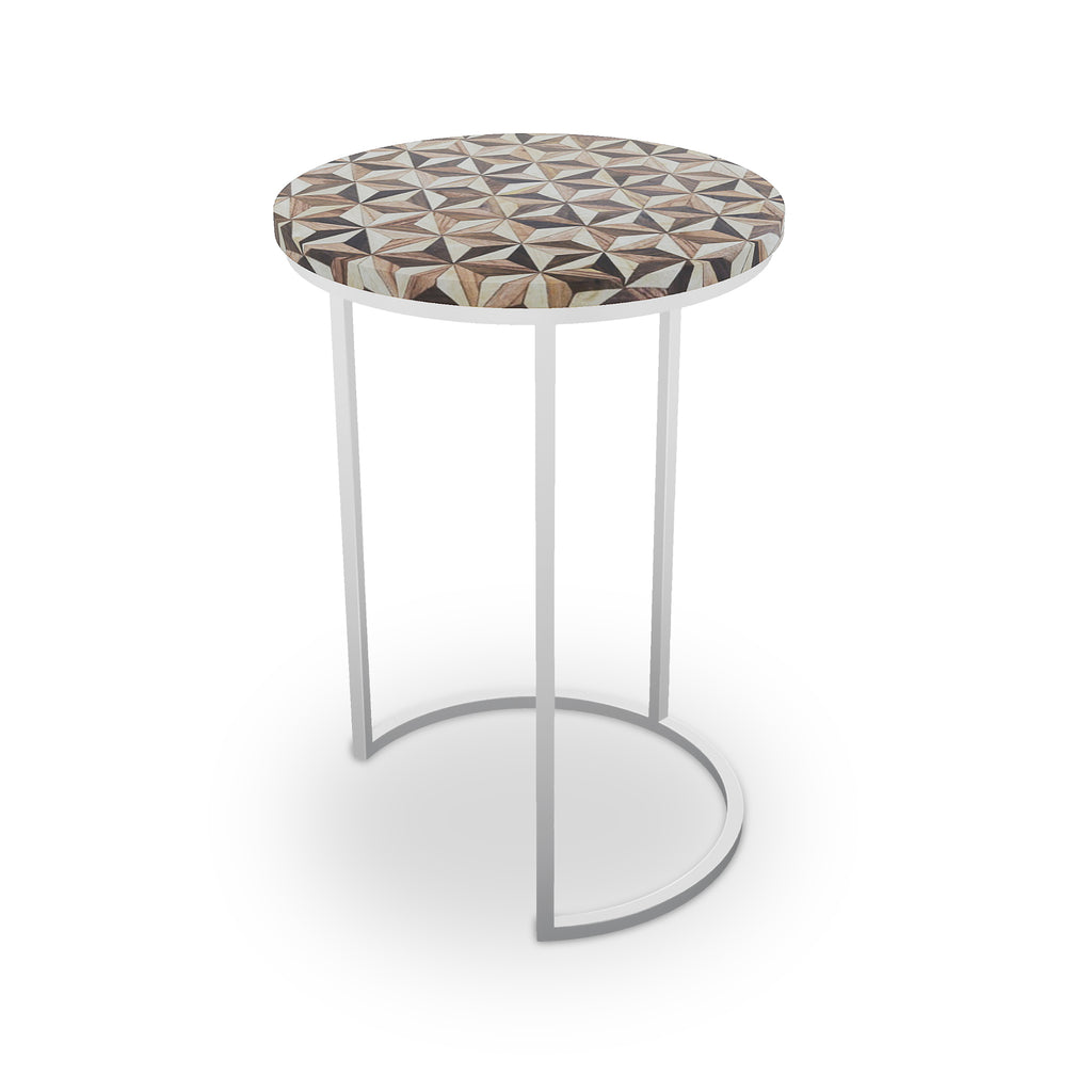 Troy Table,Half Moon Nickel