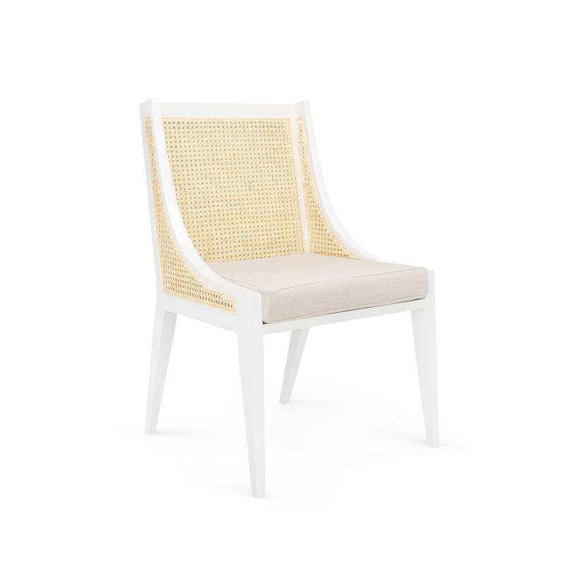 Raleigh Armchair - Eggshell White