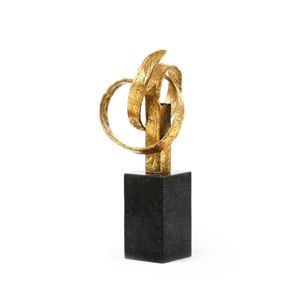 Ribbon Statue - Gold Leaf