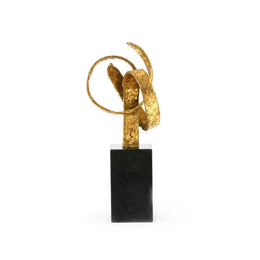 Ribbon Statue - Gold Leaf