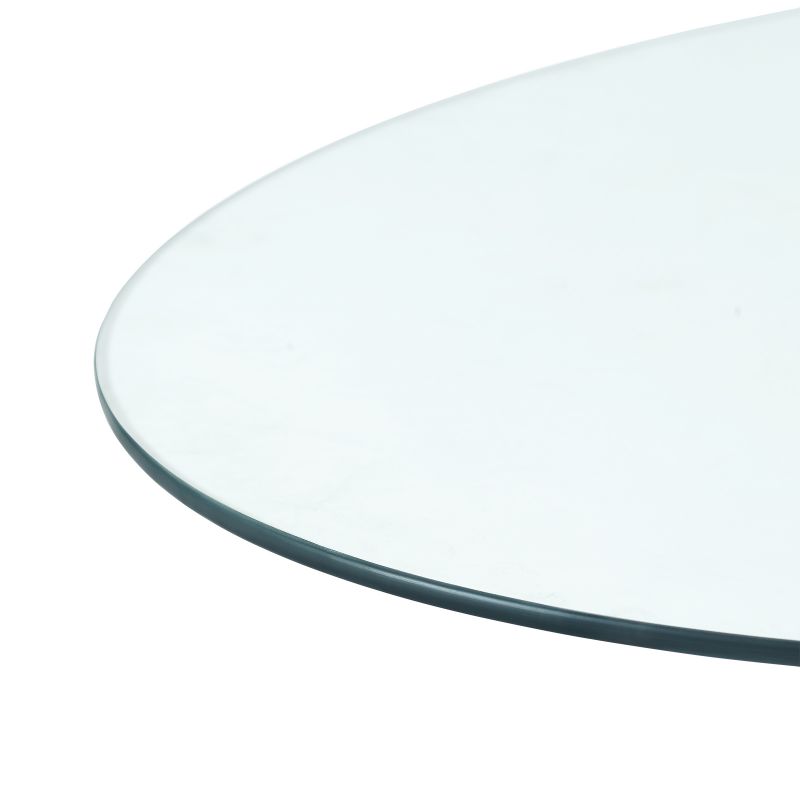 Rope Center/Dining Table Top - Clear
