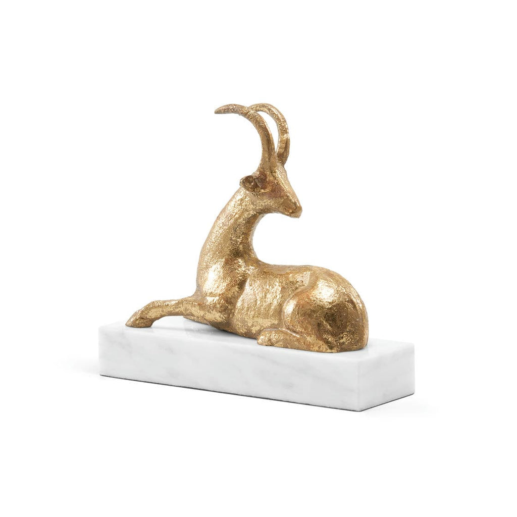 Saiga Statue - Gold Leaf