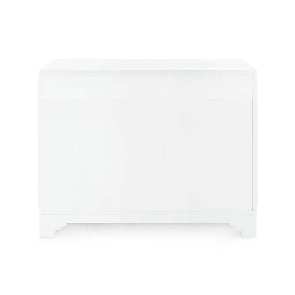 Savoy Medium 3-Drawer - White Pearl