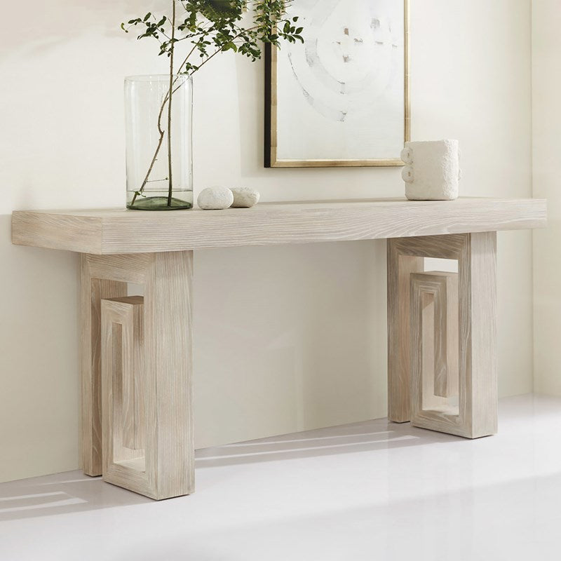 Maui Console - White Wash