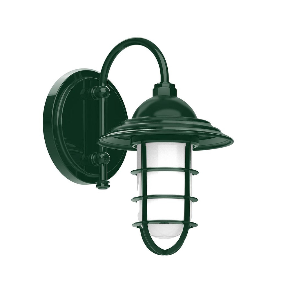 8" Vaportite, Wall Light, Forest Green - SCB052-42