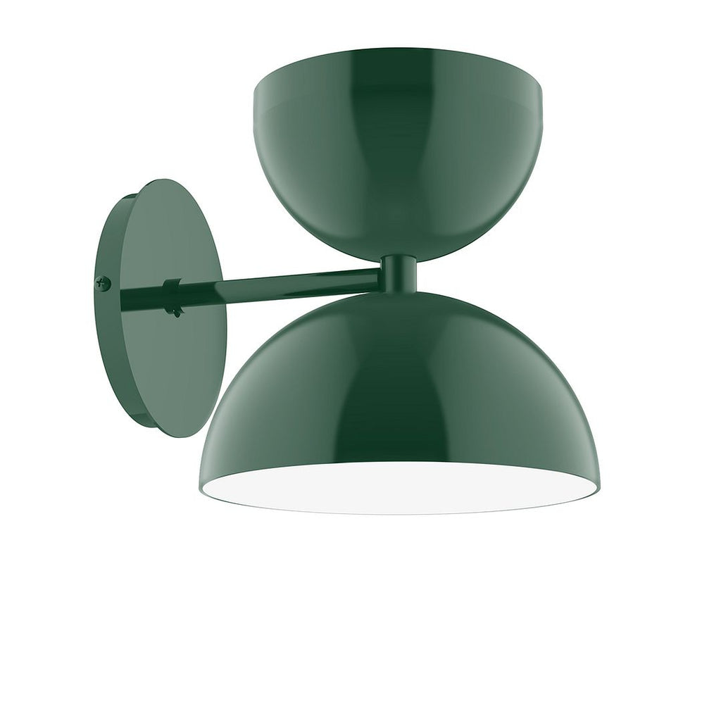 8" Nest Wall Sconce, Forest Green - SCIX449-42