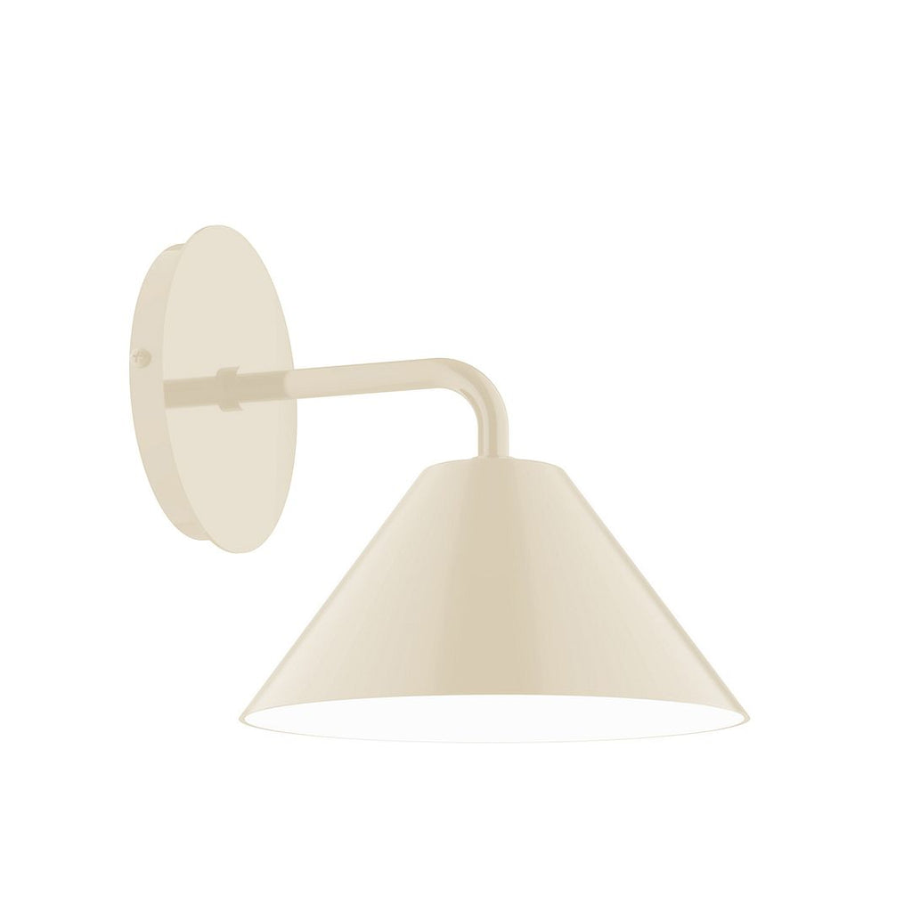 8" Axis Mini Cone Wall Sconce, Cream - SCJ421-16