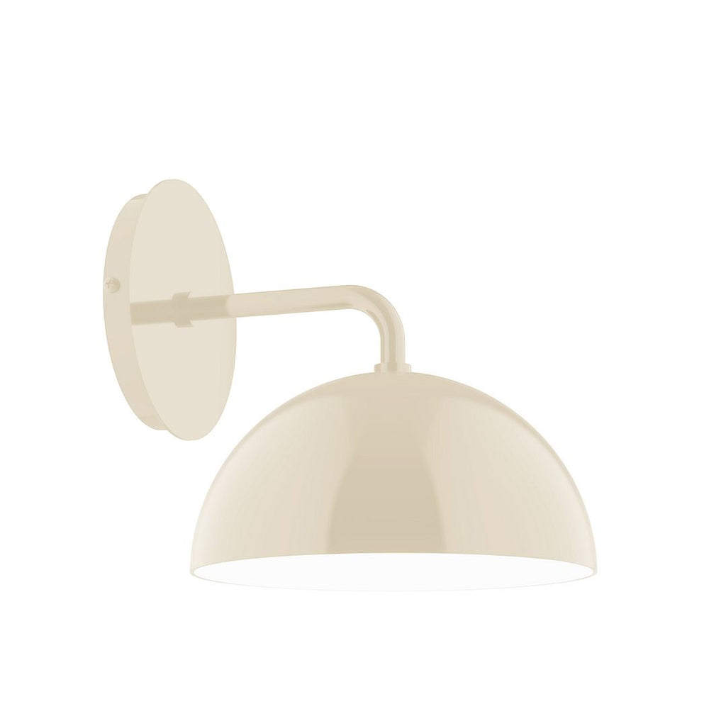 8" Axis Mini Dome Wall Sconce, Cream - SCJ431-16