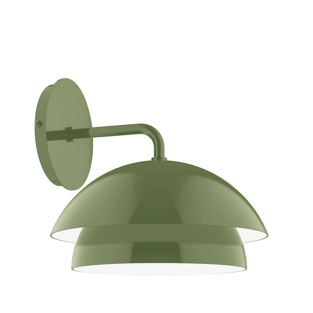 10" Nest Wall Sconce, Fern Green - SCJX445-22