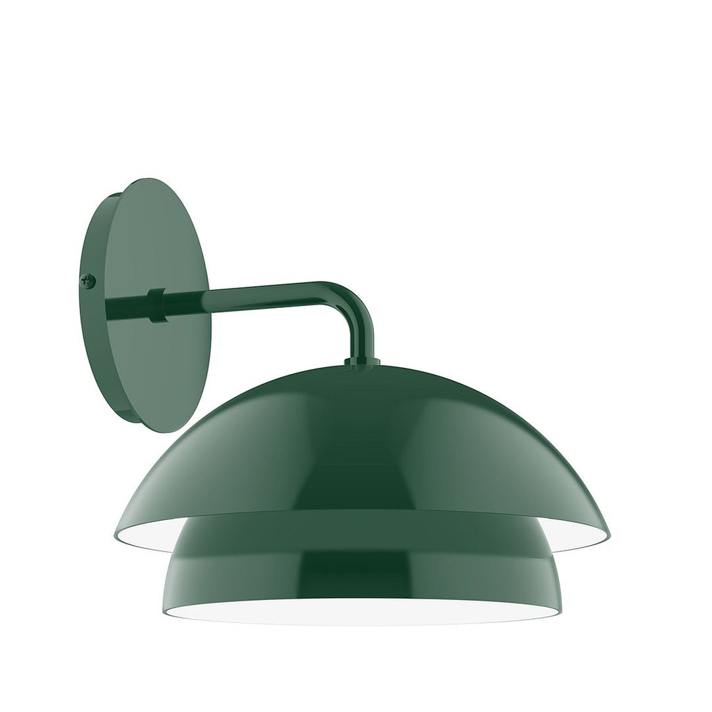 10" Nest Wall Sconce, Forest Green - SCJX445-42