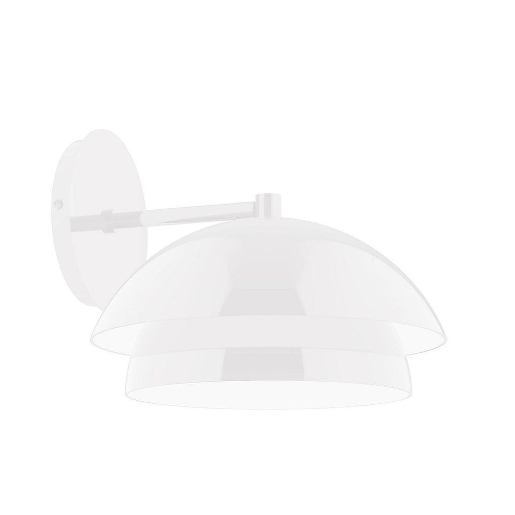 10" Nest Wall Sconce, White - SCKX445-44