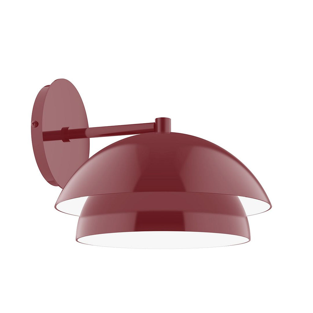 10" Nest Wall Sconce, Barn Red - SCKX445-55