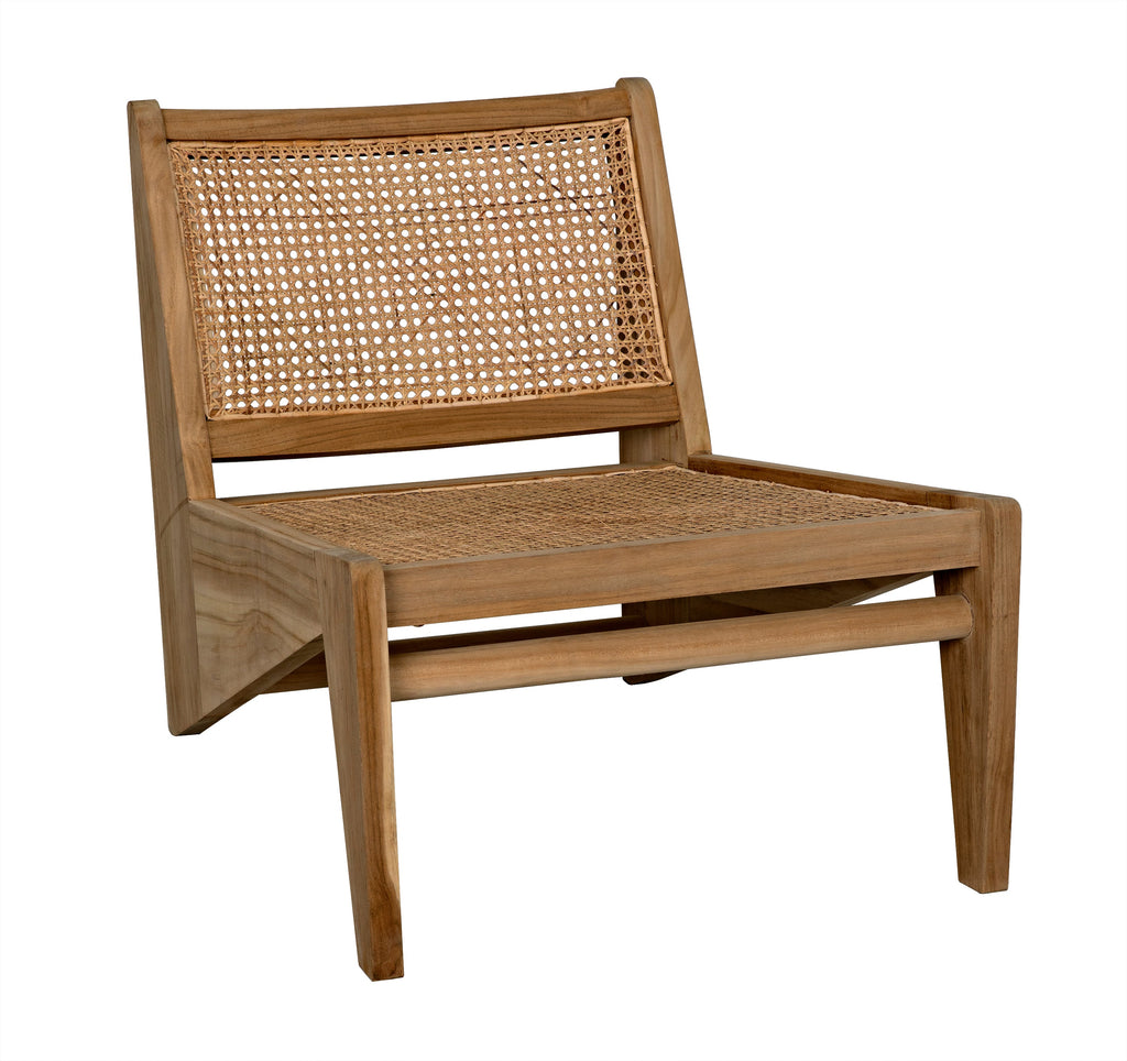 Udine Chair With Caning, Teak