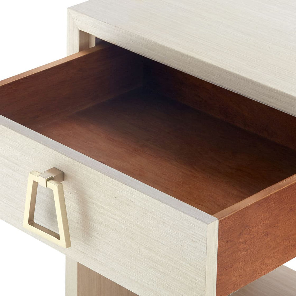 Stanford 1-Drawer Side Table - Blanched Oak