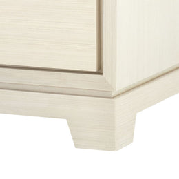 Stanford 3-Drawer Side Table - Blanched Oak