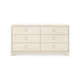 Stanford Extra Large 6-Drawer - Blanched Oak