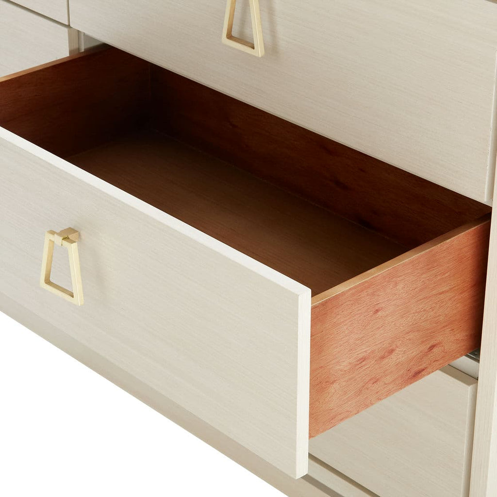 Stanford Extra Large 6-Drawer - Blanched Oak