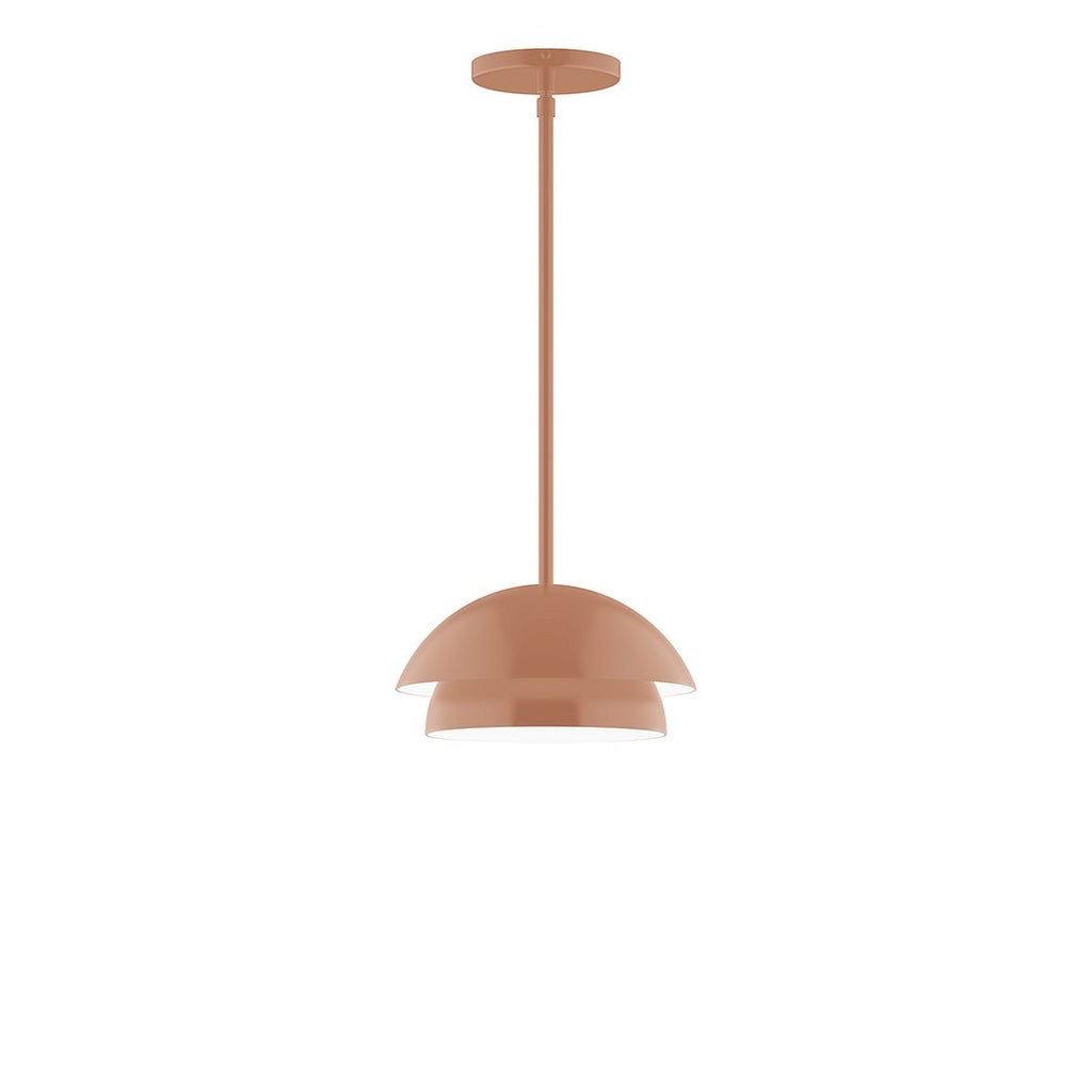 10" Nest Stem Hung Pendant, Terracotta - STGX445-19