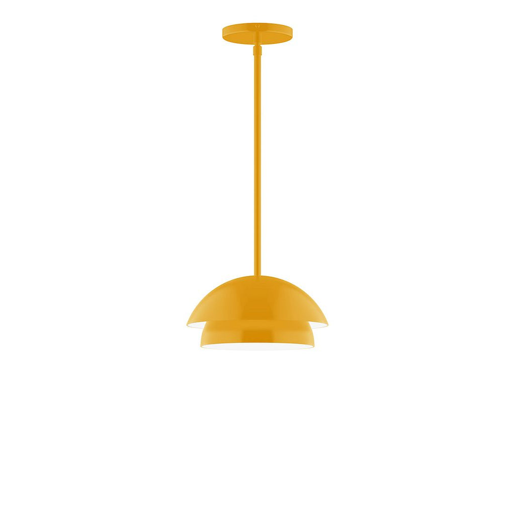 10" Nest Stem Hung Pendant, Bright Yellow - STGX445-21