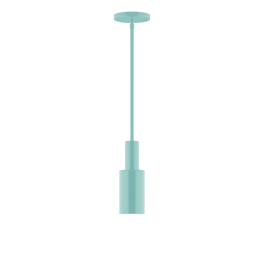 3.5" Stack Mini Cylinder Stem Hung Pendant, Sea Green - STGX450-48