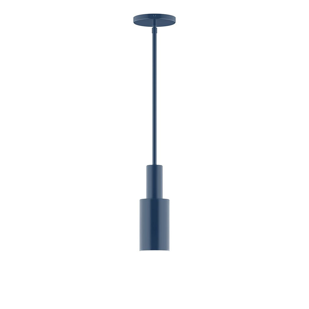 3.5" Stack Mini Cylinder Stem Hung Pendant, Navy - STGX450-50