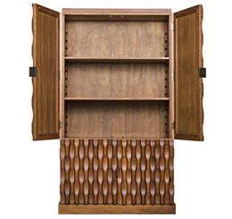 Alameda Hutch, Dark Walnut