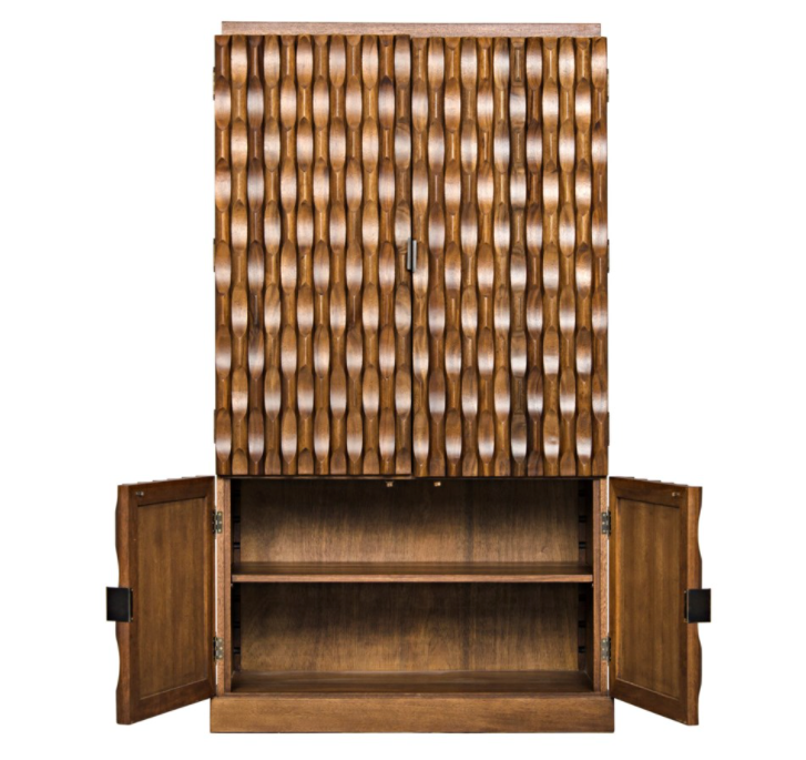 Alameda Hutch, Dark Walnut