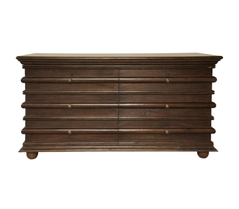 Ascona Chest, Hand Rubbed Brown