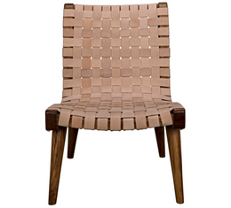 Cohen Chair, Teak and Leather