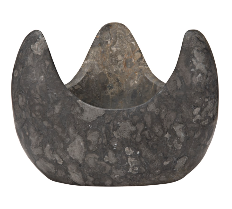 Crown Object, Black Marble