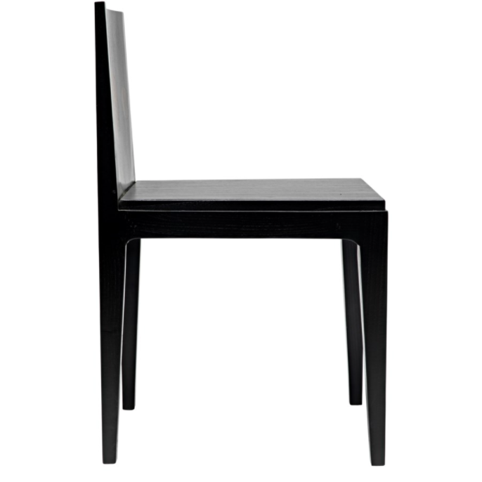 Daphne Chair, Charcoal Black