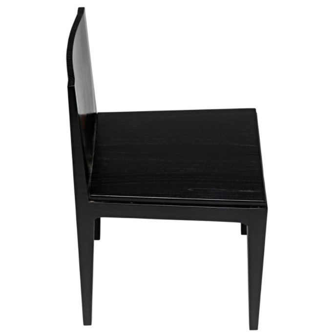 Daphne Chair, Charcoal Black