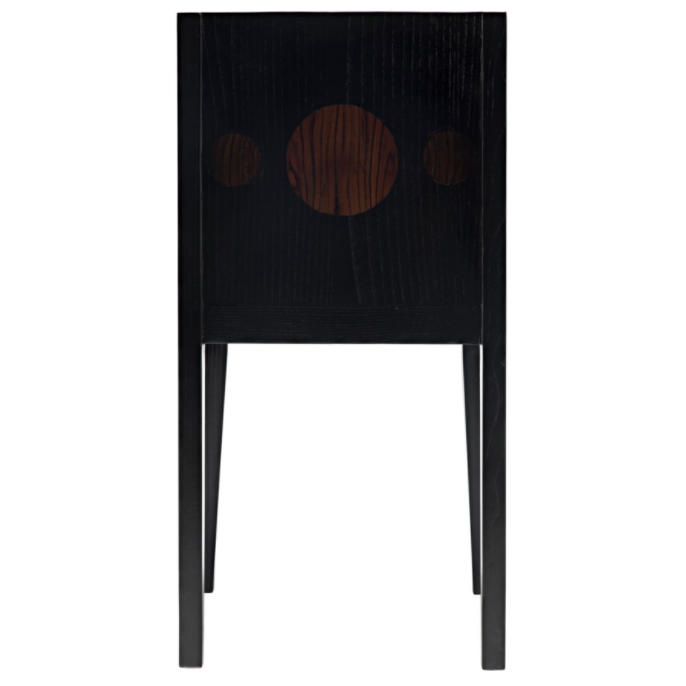 Daphne Chair, Charcoal Black