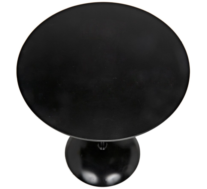 Felix Side Table, Black Metal