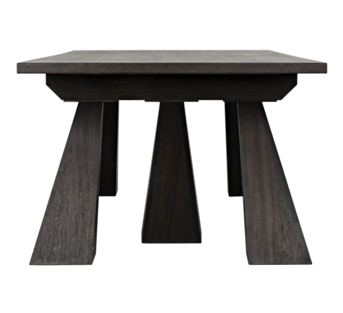 Flotte Dining Table, Ebony Walnut