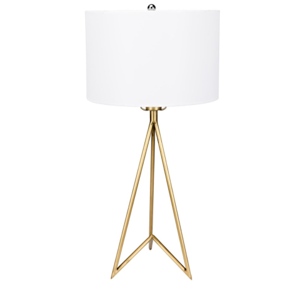 Jack Table Lamp, Antique Brass