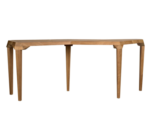 Jax Console, Gold Teak