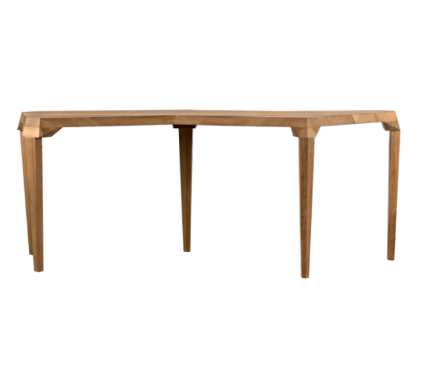 Jax Console, Gold Teak