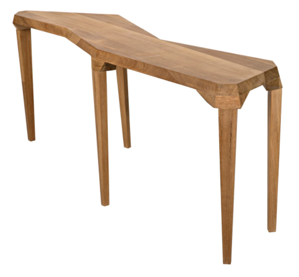 Jax Console, Gold Teak