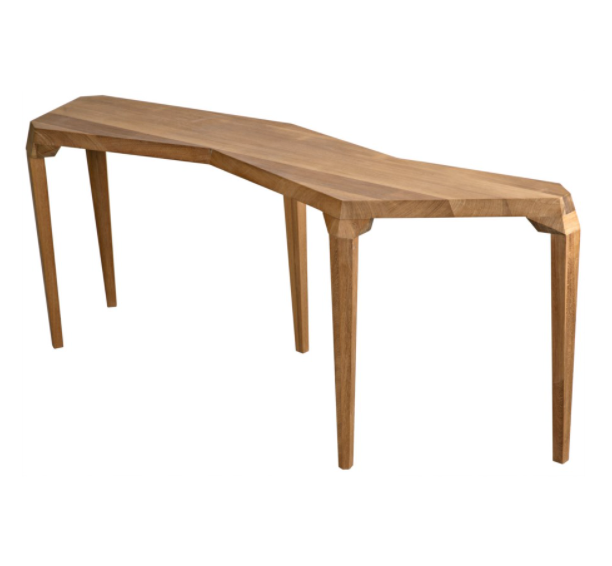 Jax Console, Gold Teak