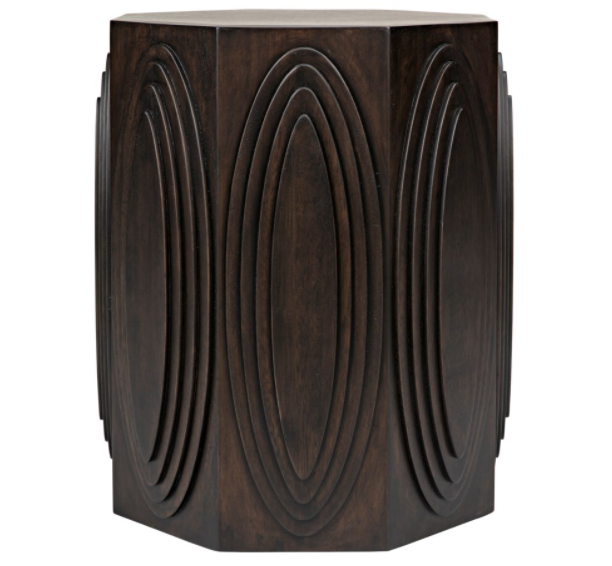 Jules Side Table, Ebony Walnut