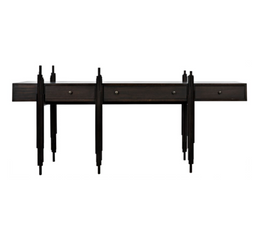 Keira Console, Ebony Walnut