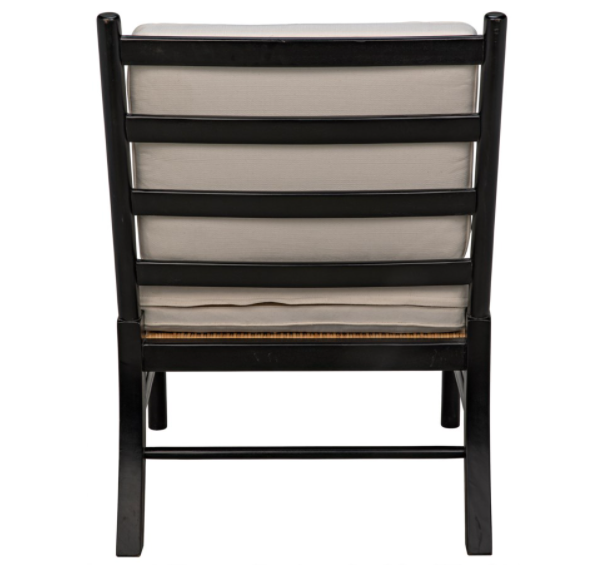 Kevin Chair, Hand Rubbed Black