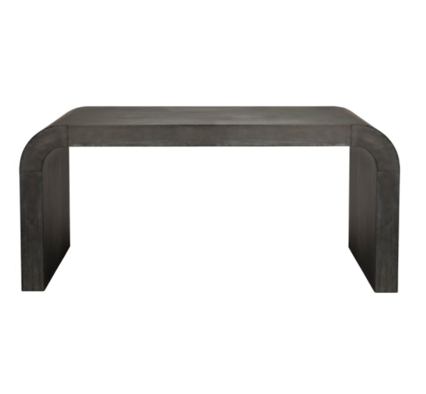 Lazar Desk, Plain Zinc