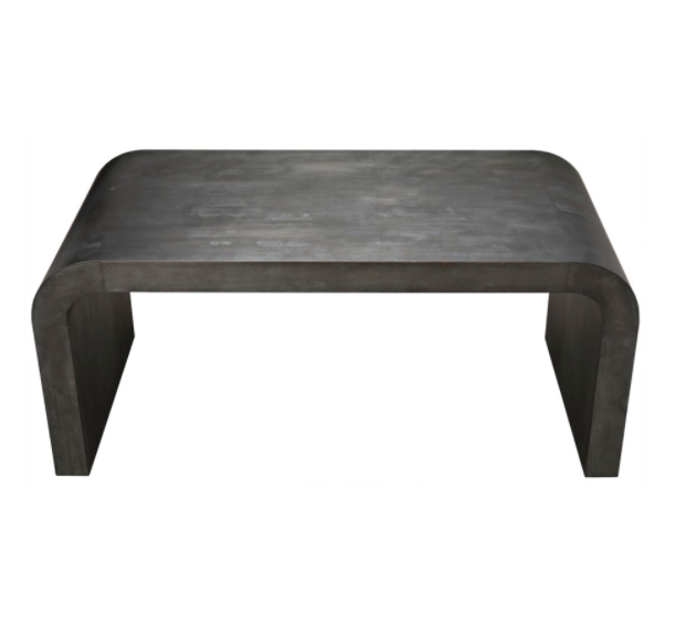 Lazar Desk, Plain Zinc