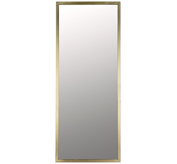 Logan Mirror, Large, Antique Brass