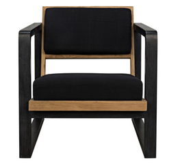 Mala Chair, Charcoal Black